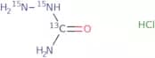 Semicarbazide-13C,15N2 Hydrochloride