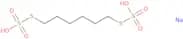 Sodium hexamethylene-1,6-bisthiosulfate dihydrate