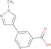 5-(1-Methyl-1H-pyrazol-4-yl)pyridine-3-carboxylic acid