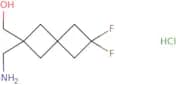 [2-(Aminomethyl)-6,6-difluorospiro[3.3]heptan-2-yl]methanol hydrochloride