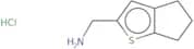 {4H,5H,6H-Cyclopenta[b]thiophen-2-yl}methanamine hydrochloride