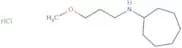 N-(3-Methoxypropyl)cycloheptanamine hydrochloride
