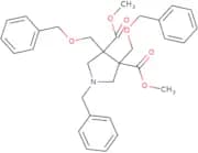 3,4-Dimethyl 1-benzyl-3,4-bis[(benzyloxy)methyl]pyrrolidine-3,4-dicarboxylate