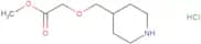 Methyl 2-[(piperidin-4-yl)methoxy]acetate hydrochloride