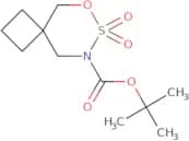 tert-Butyl 7,7-dioxo-6-oxa-7λ6-thia-8-azaspiro[3.5]nonane-8-carboxylate