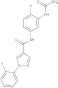 N-[3-(Acetylamino)-4-fluorophenyl]-1-(2-fluorophenyl)-1H-pyrazole-4-carboxamide