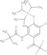 N-[2-Trifluoroacetyl-4-chloro-5-(triisopropylsilyloxy)phenyl]-2,2-dimethylpropanamide