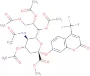 4-Trifluoromethylumbelliferyl Tetra-O-acetylated α-D-N-Acetylneuraminate Methyl Ester