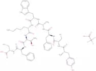 H-Tyr-Cys-Phe-Ala-Trp-Lys-Thr-Phe-Cys-OH trifluoroacetate salt (Disulfide bond)