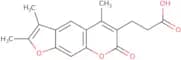 3-(2,3,5-Trimethyl-7-oxo-7H-furo[3,2-g]chromen-6-yl)propanoic acid