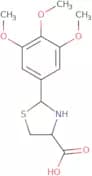 (4S)-2-(3,4,5-Trimethoxyphenyl)-1,3-thiazolidine-4-carboxylic acid