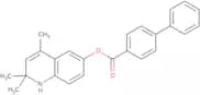 2,2,4-Trimethyl-1,2-dihydroquinolin-6-yl biphenyl-4-carboxylate
