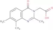 (2,7,8-Trimethyl-4-oxoquinazolin-3(4H)-yl)acetic acid