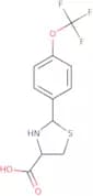 2-(4-(Trifluoromethoxy)phenyl)-1,3-thiazolidine-4-carboxylic acid