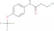 N-(4-(Trifluoromethoxy)phenyl)-3-chloropropanamide