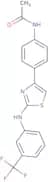 N-(4-(4-((3-(Trifluoromethyl)phenyl)amino)-3,5-thiazolyl)phenyl)ethanamide