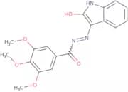 3-(3,4,5-Trimethoxybenzoylhydrazidyl)-2-oxoindoline