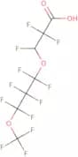 2,2,3-Trifluoro-3-[1,1,2,2,3,3- hexafluoro-3-(trifluoromethoxy) propoxy]propanoic acid