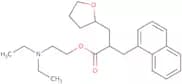 Tetrahydro-a-(1-naphthalenylmethyl)-2-furanpropanoic Acid 2-(Diethylamino)ethyl Ester