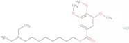 3,4,5-Trimethoxybenzoic acid 8-(diethylamino)octyl ester, hydrochloride