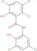 2,3,5-Trichloro-N-(3,5-dichloro-2-hydroxyphenyl)-6-hydroxybenzamide