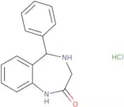 (R,S)-1,3,4,5-Tetrahydro-5-phenyl-2H-1,4-benzodiazepin-2-one hydrochloride