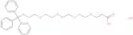 15-Tritylmercapto-4,7,10,13-tetraoxapentadecanoic acid monohydrate