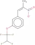 3'-(Tetrafluoroethoxy)-β-methyl-β-nitrostyrene