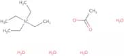 N,N,N-Triethylethanaminium acetate hydrate (1:1:4)