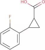 2-(2-Fluorophenyl)cyclopropanecarboxylic acid