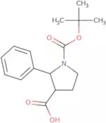 2-Phenyl-pyrrolidine-1,3-dicarboxylic acid 1-tert-butyl ester
