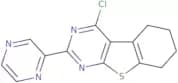 3-Chloro-5-(pyrazin-2-yl)-8-thia-4,6-diazatricyclo[7.4.0.0,2,7]trideca-1(9),2,4,6-tetraene