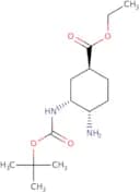 Ethyl (1S,3R,4S)-4-Amino-3-[(tert-butoxycarbonyl)amino]cyclohexanecarboxylate