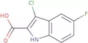 3-Chloro-5-fluoro-1H-indole-2-carboxylic acid