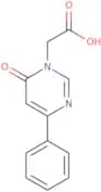 2-(6-Oxo-4-phenyl-1,6-dihydropyrimidin-1-yl)acetic acid