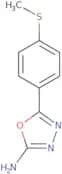 5-[4-(Methylsulfanyl)phenyl]-1,3,4-oxadiazol-2-amine