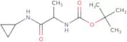N-Cyclopropyl 2-(BOC-amino)propanamide