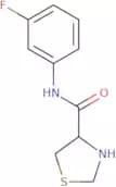 N-(3-Fluorophenyl)-1,3-thiazolidine-4-carboxamide