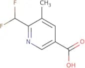 2-(Difluoromethyl)-3-methylpyridine-5-carboxylic acid