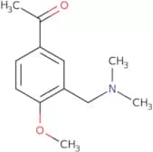 1-{3-[(Dimethylamino)methyl]-4-methoxyphenyl}ethan-1-one
