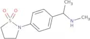 2-{4-[1-(Methylamino)ethyl]phenyl}-1,2-thiazolidine-1,1-dione