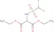 1,3-Diethyl 2-difluoromethanesulfonamidopropanedioate