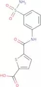 5-[(3-Sulfamoylphenyl)carbamoyl]thiophene-2-carboxylic acid