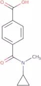 4-[Cyclopropyl(methyl)carbamoyl]benzoic acid