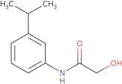 2-Hydroxy-N-[3-(propan-2-yl)phenyl]acetamide