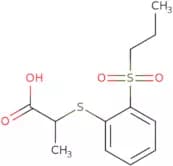2-{[2-(Propane-1-sulfonyl)phenyl]sulfanyl}propanoic acid