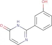2-(3-Hydroxyphenyl)-3,4-dihydropyrimidin-4-one