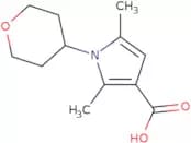 2,5-Dimethyl-1-(oxan-4-yl)-1H-pyrrole-3-carboxylic acid