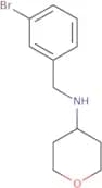 N-[(3-Bromophenyl)methyl]oxan-4-amine