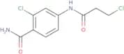 2-Chloro-4-(3-chloropropanamido)benzamide